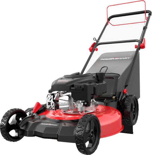 Powersmart V8621S 3-In-1 Lawn Mower 21" Self-Propelled 170cc Gas Engine Red New